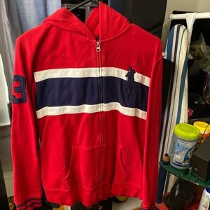 Ralph Lauren boys size 18-20 hooded sweatshirt